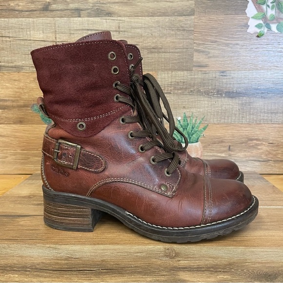 Taos Footwear Shoes - Taos Women's Crave Combat Boots Brunette